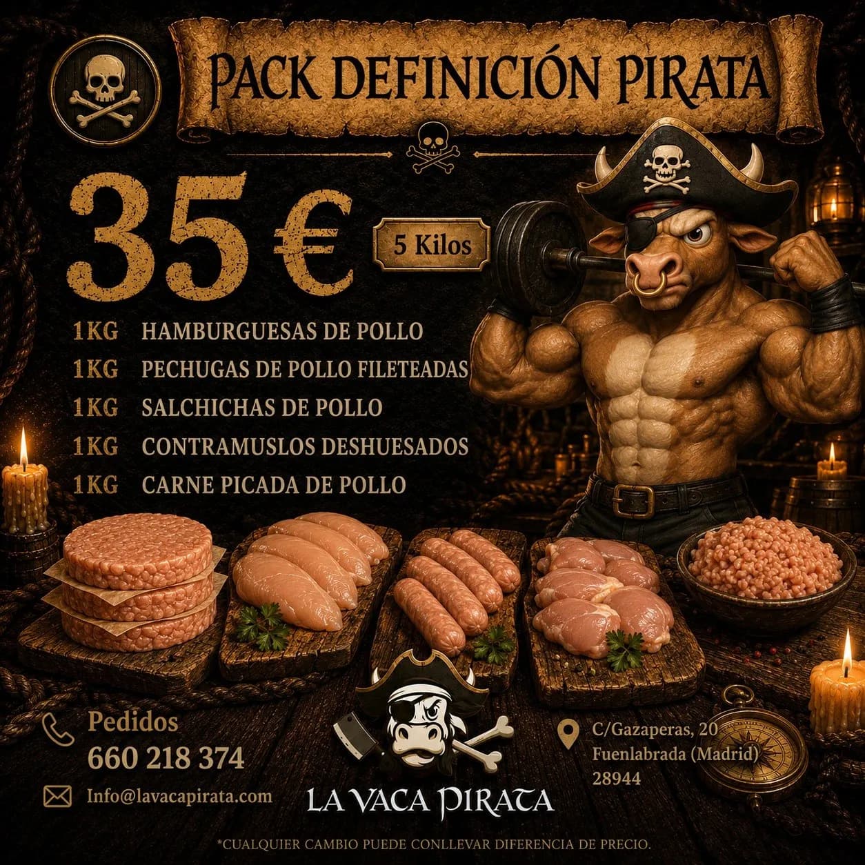 Pack pirata definido