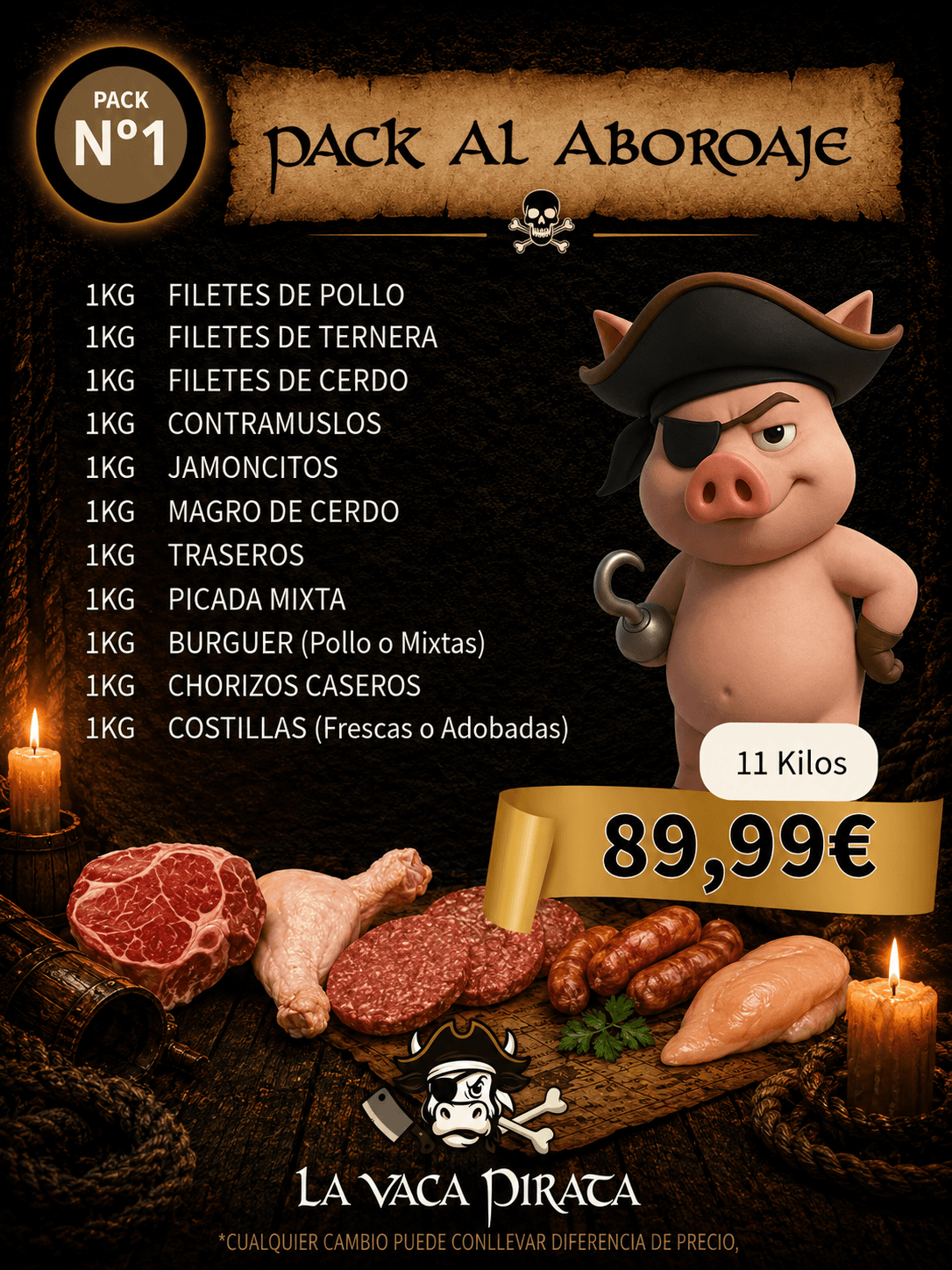 Nº1 EL PACK AL ABORDAJE