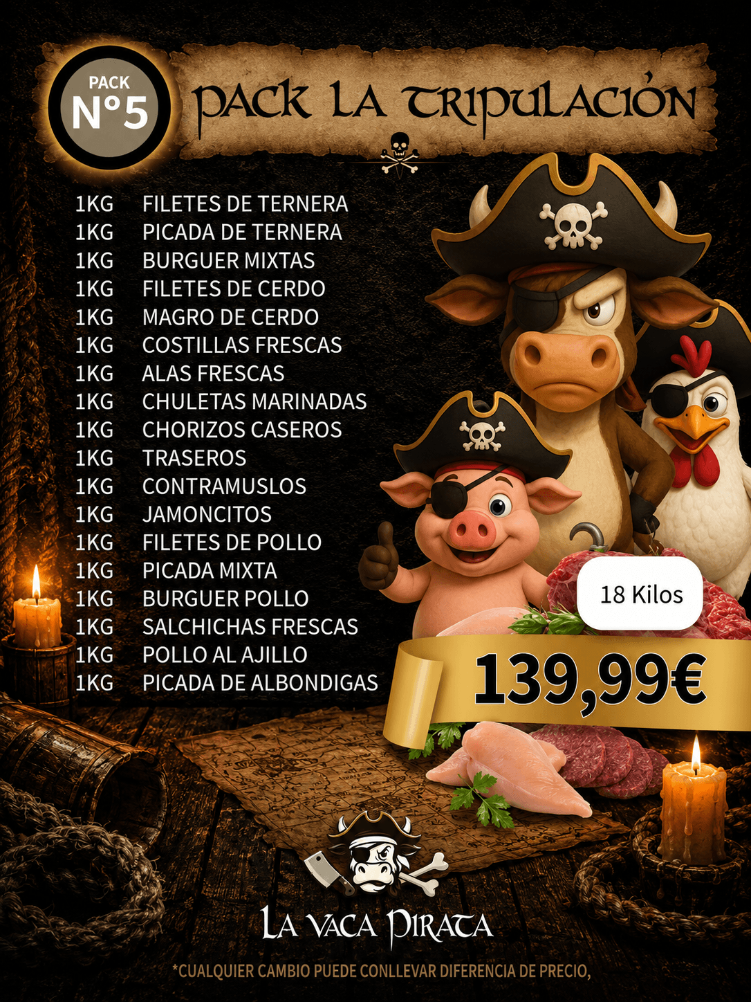 Nº5 EL PACK LA TRIPULACIÓN