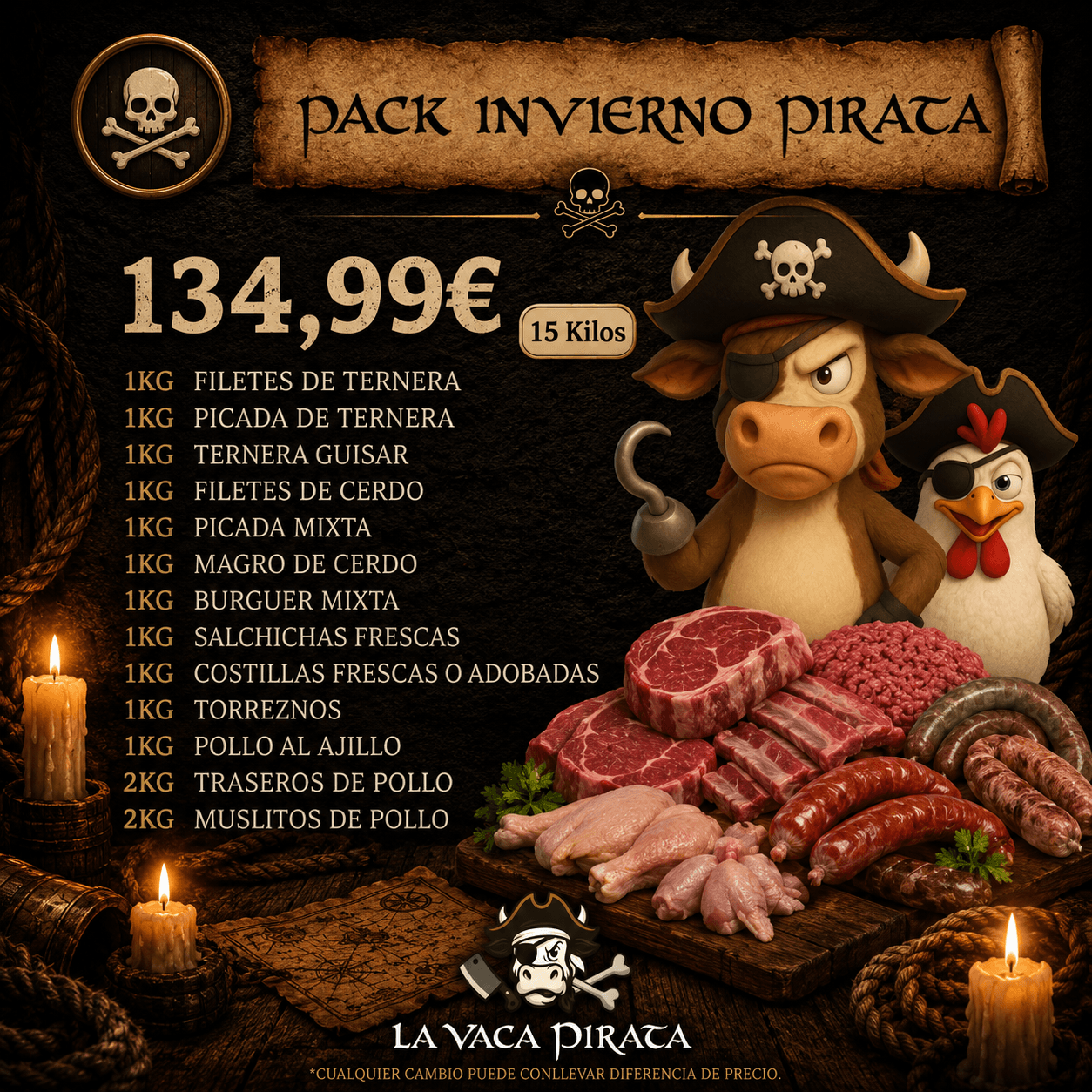 Nº 6 PACK INVIERNO PIRATA