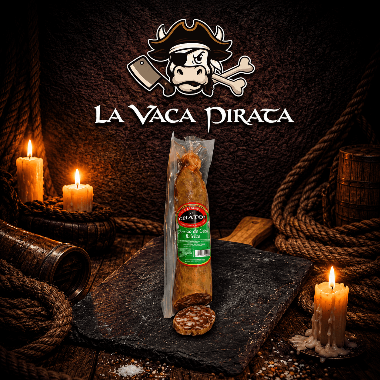 SALCHICHÓN DE CEBO IBÉRICO